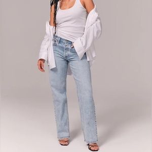 Abercrombie The 90’s Baggy Low Rise Jean